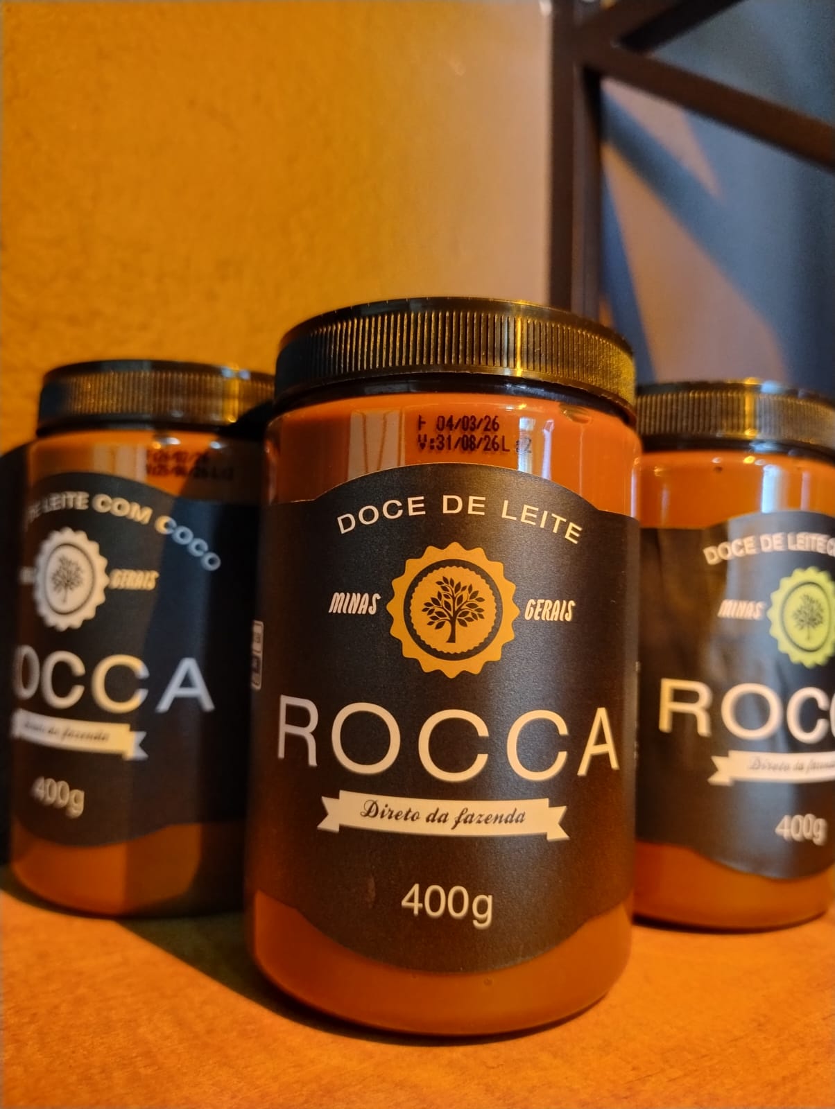 DOCE DE LEITE TRADICIONAL 400GR ROCCA