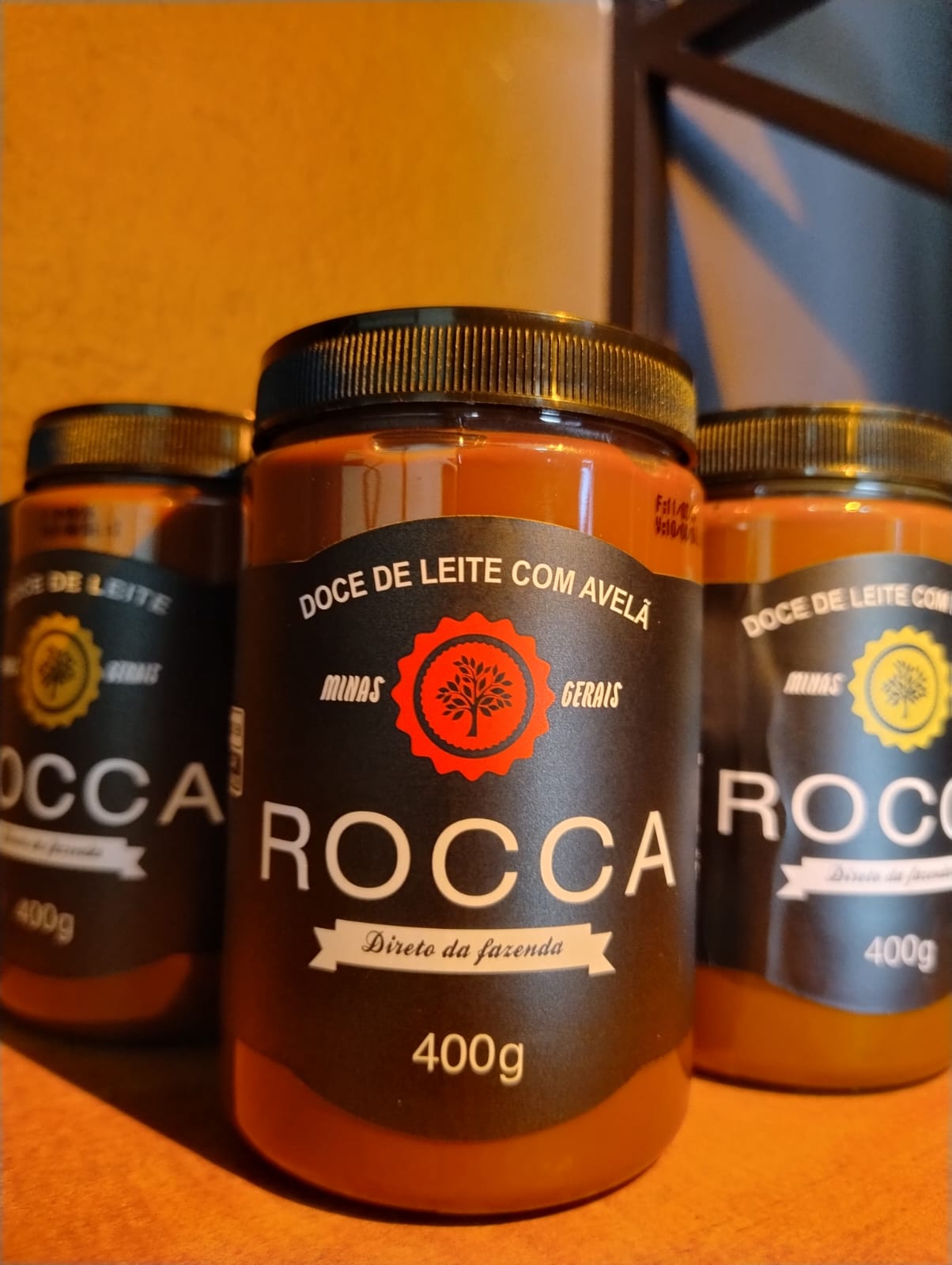 DOCE DE LEITE C AVELA 400GR ROCCA