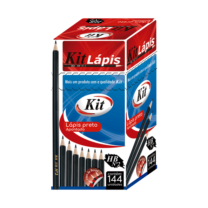 Lápis grafite N2 KIT