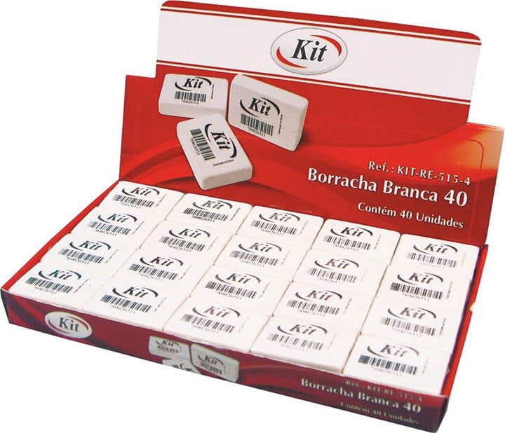 Borracha branca KIT 40