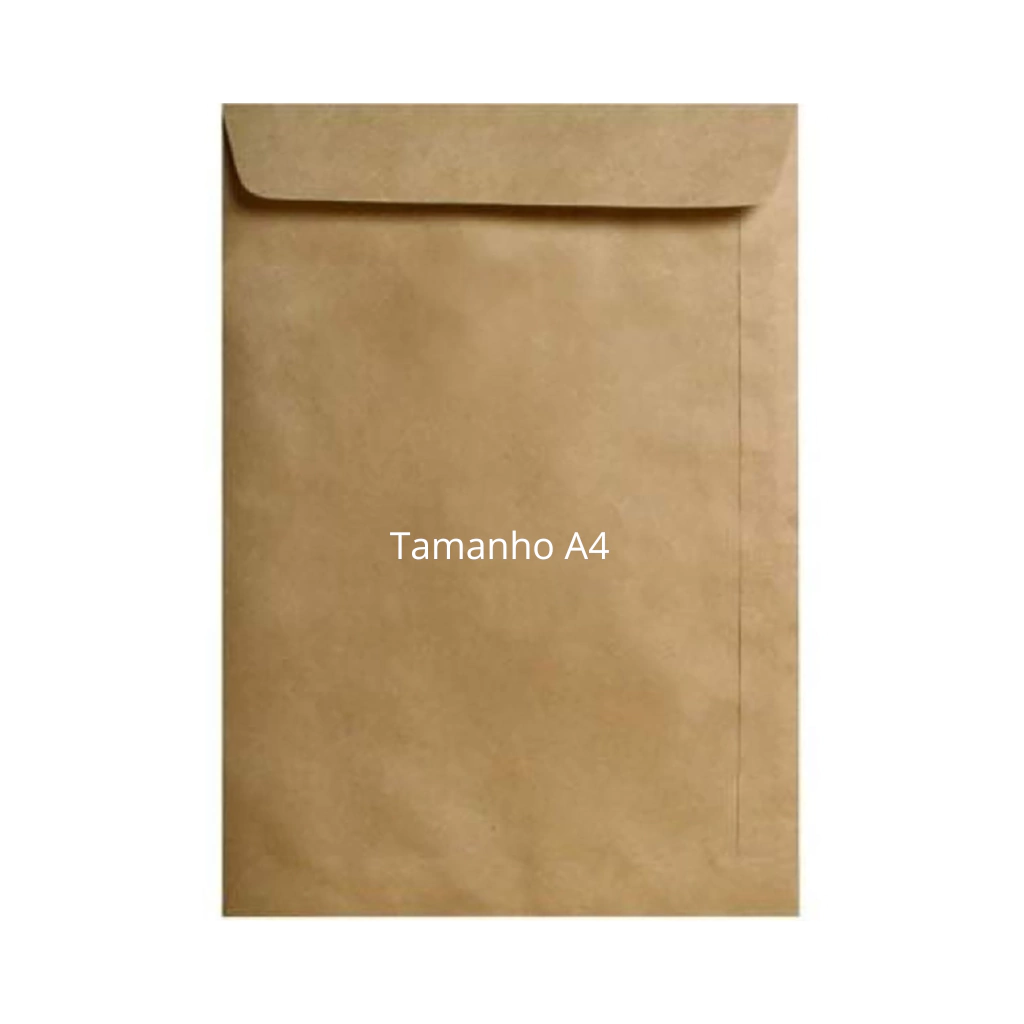 Envelope saco kraft A4