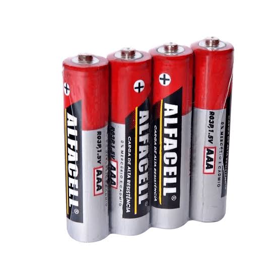 Pilha AAA Alfacell pct 4 unid (Palito)