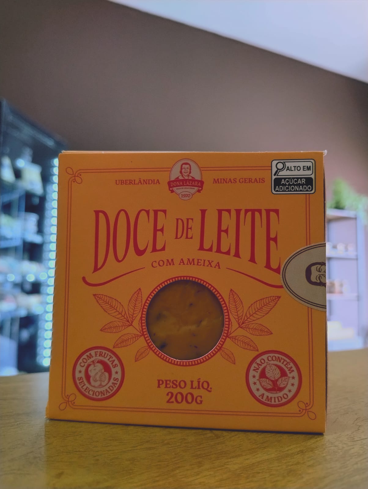 DOCE DE LEITE COM AMEIXA - MINIBOX 200G