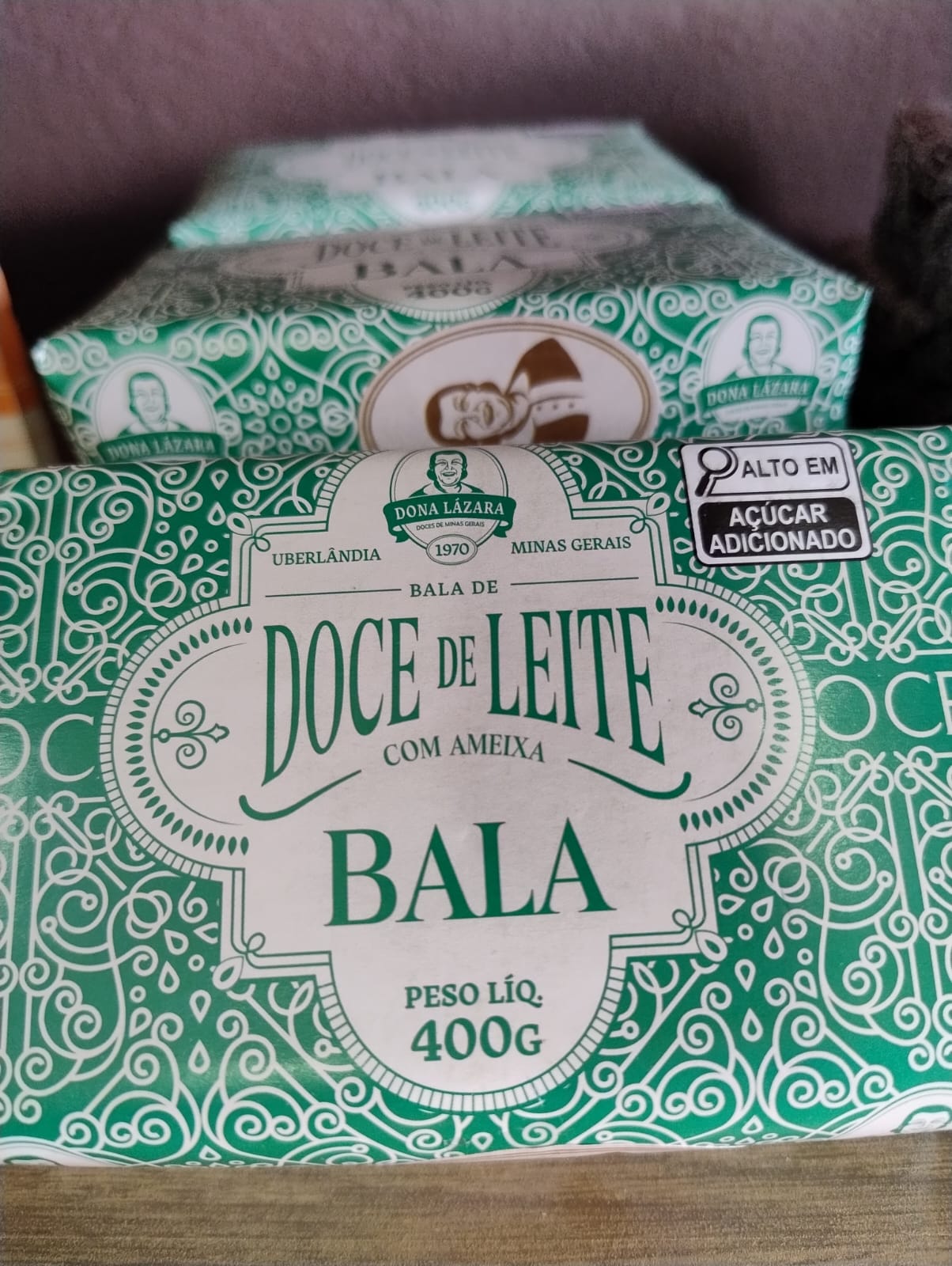 BALA DE DOCE DE LEITE AMEIXA 400G DONA LAZARA