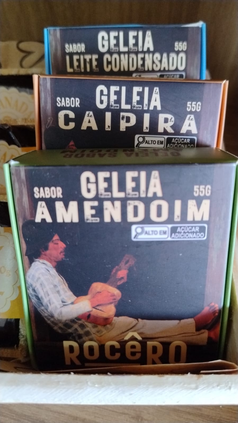 GELEIA CAIPIRA AMENDOIM - MINIBOX 55G