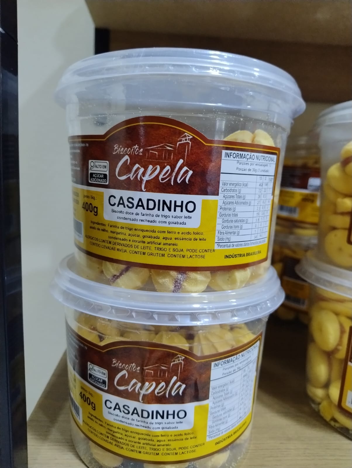 BISCOITO TRAD CASADINHO 400G CAPELA