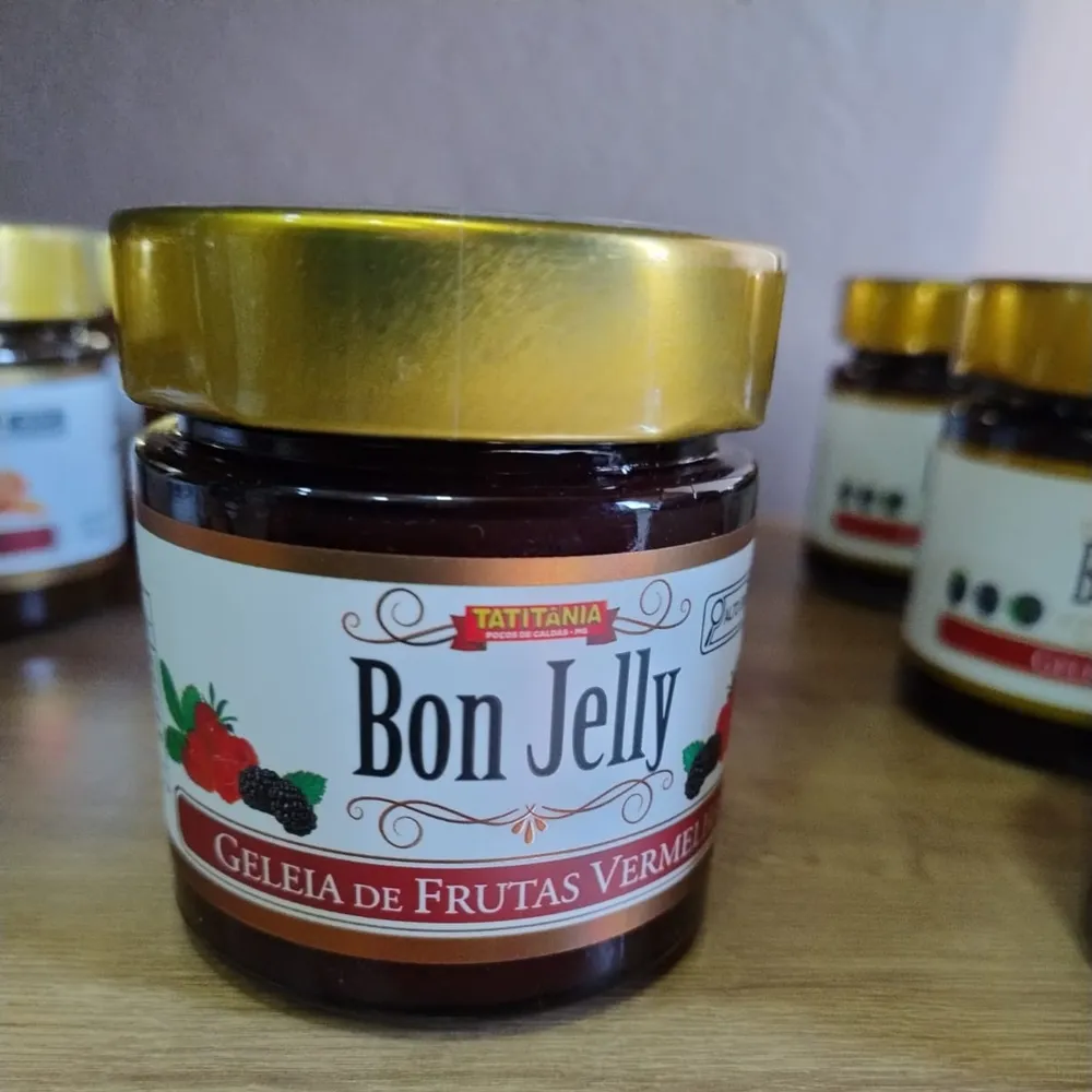 GELEIA FRUTAS VERMELHAS 300G TAITITANIA