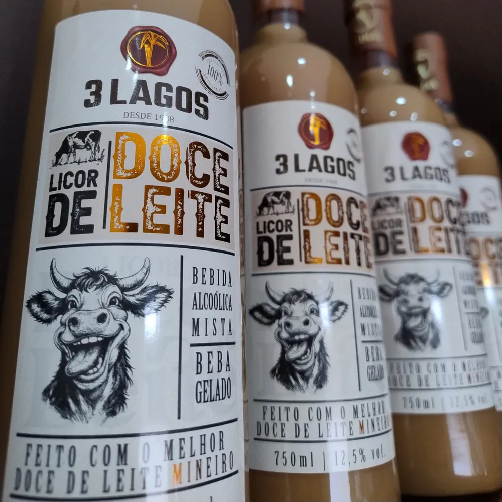 LICOR 3 LAGOS DOCE DE LEITE