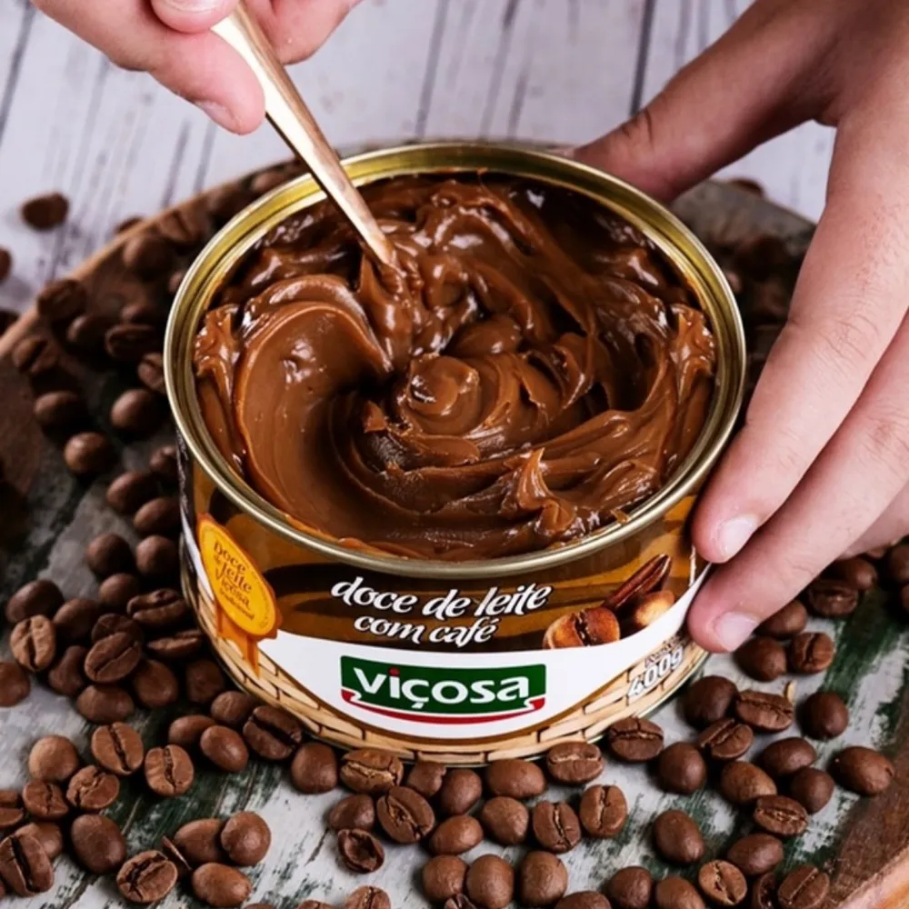 DOCE DE LEITE VIÇOSA C CAFE  - 400G