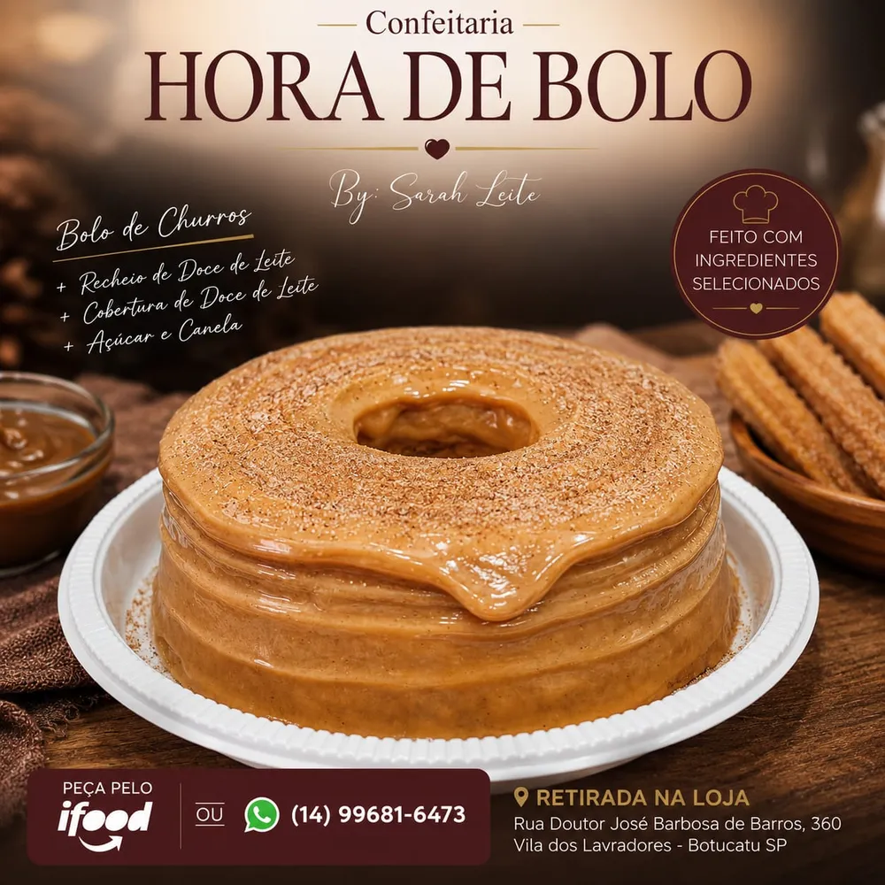 BOLO DE CHURROS