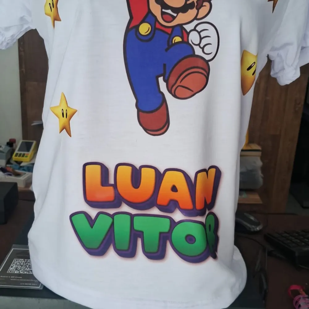 Blusas sublimadas Frente