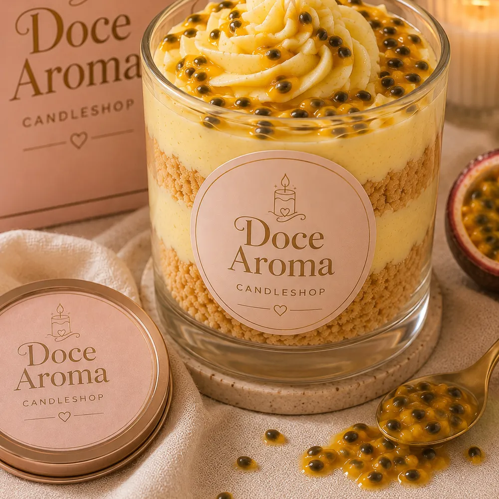Vela Mousse de Maracujá 💛