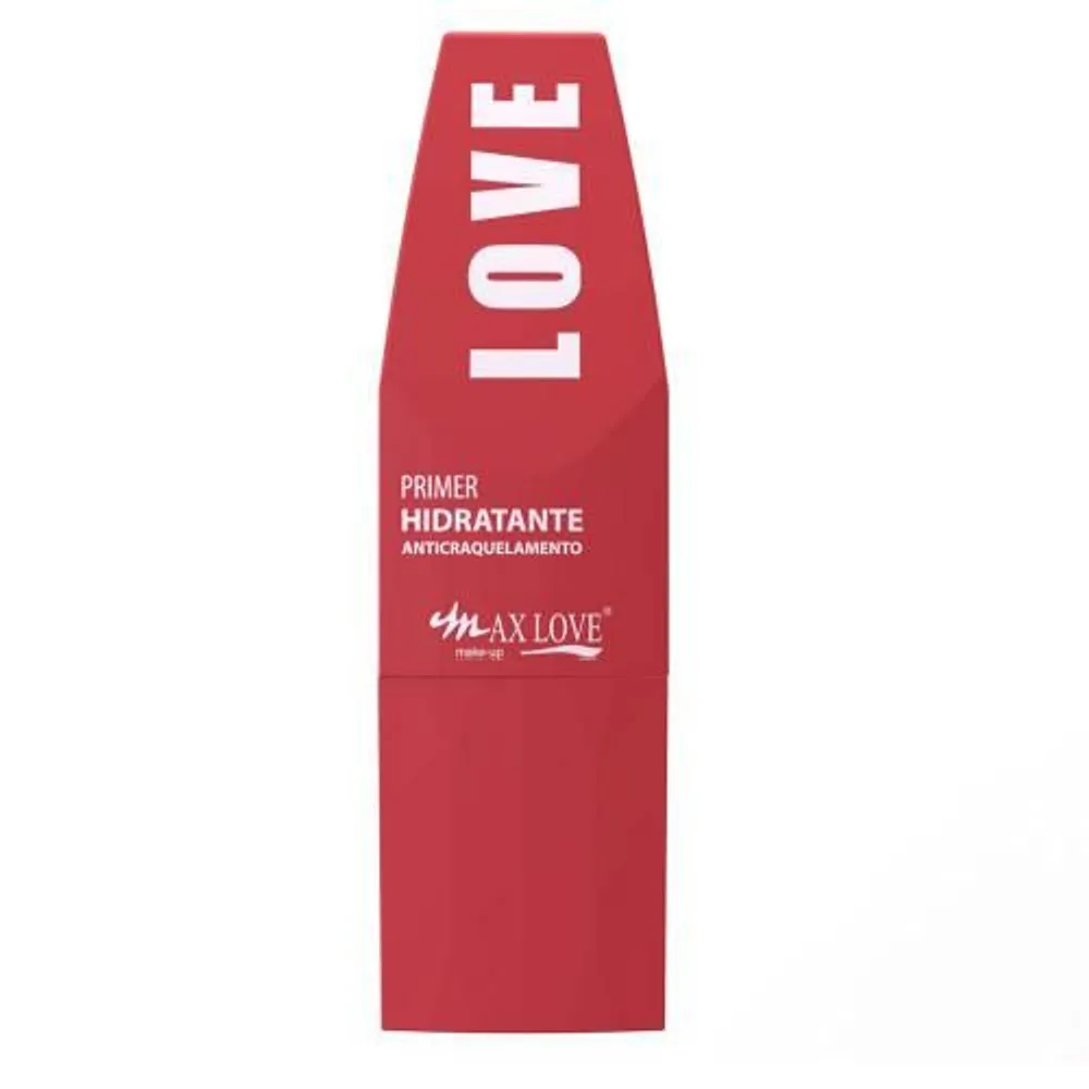 Primer Hidratante Farcial Antcraquelamento Pré Maquiagem Max Love 