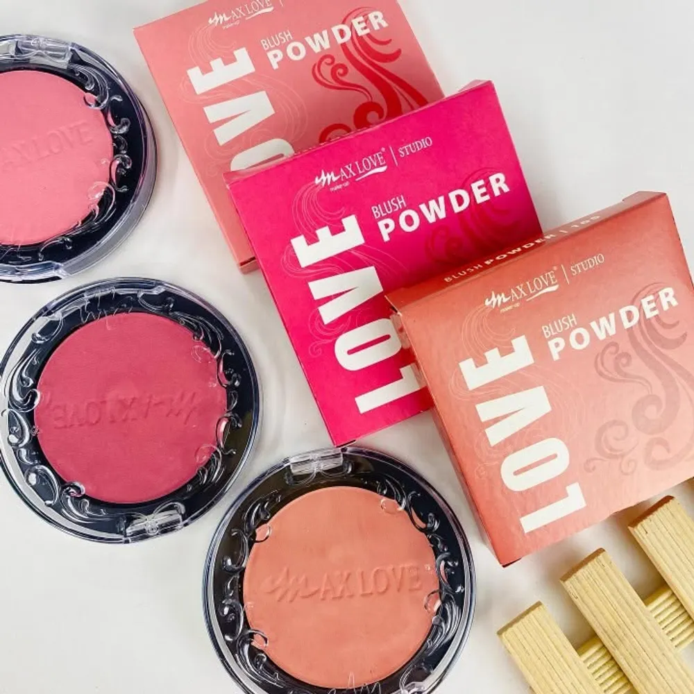 Blush Compacto Facial Max Love 