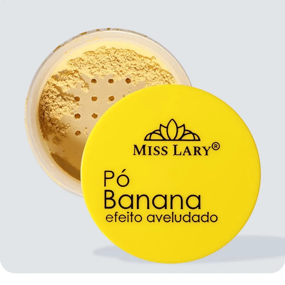 Pó Banana Efeito Aveludado Miss Larye