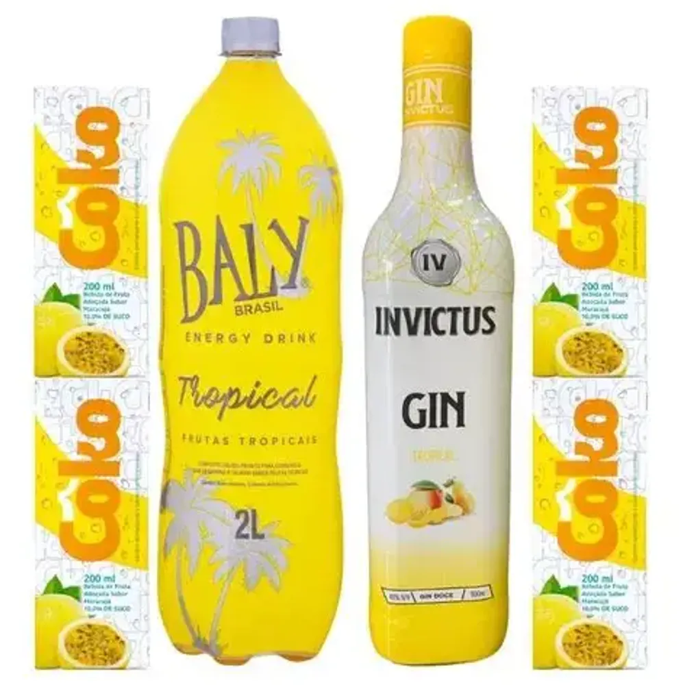 COMBO GIN INVICTUS ABA