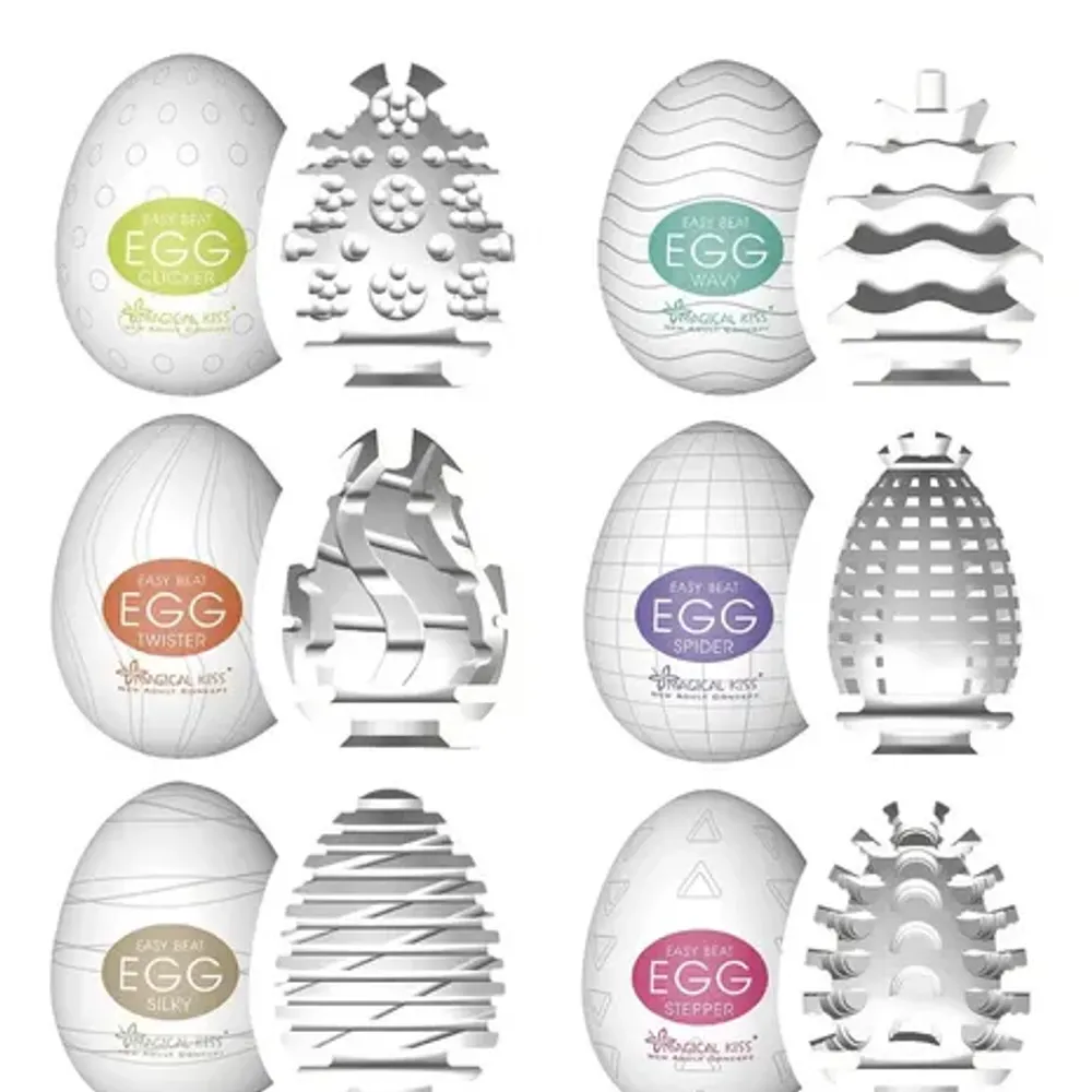 Masturbador Egg Magical Kiss Mega Import