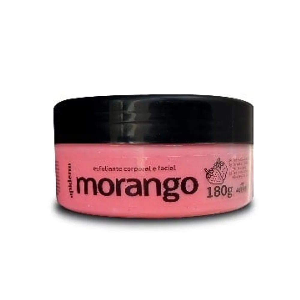 Apiderm Esfoliante Corporal e Facial morango