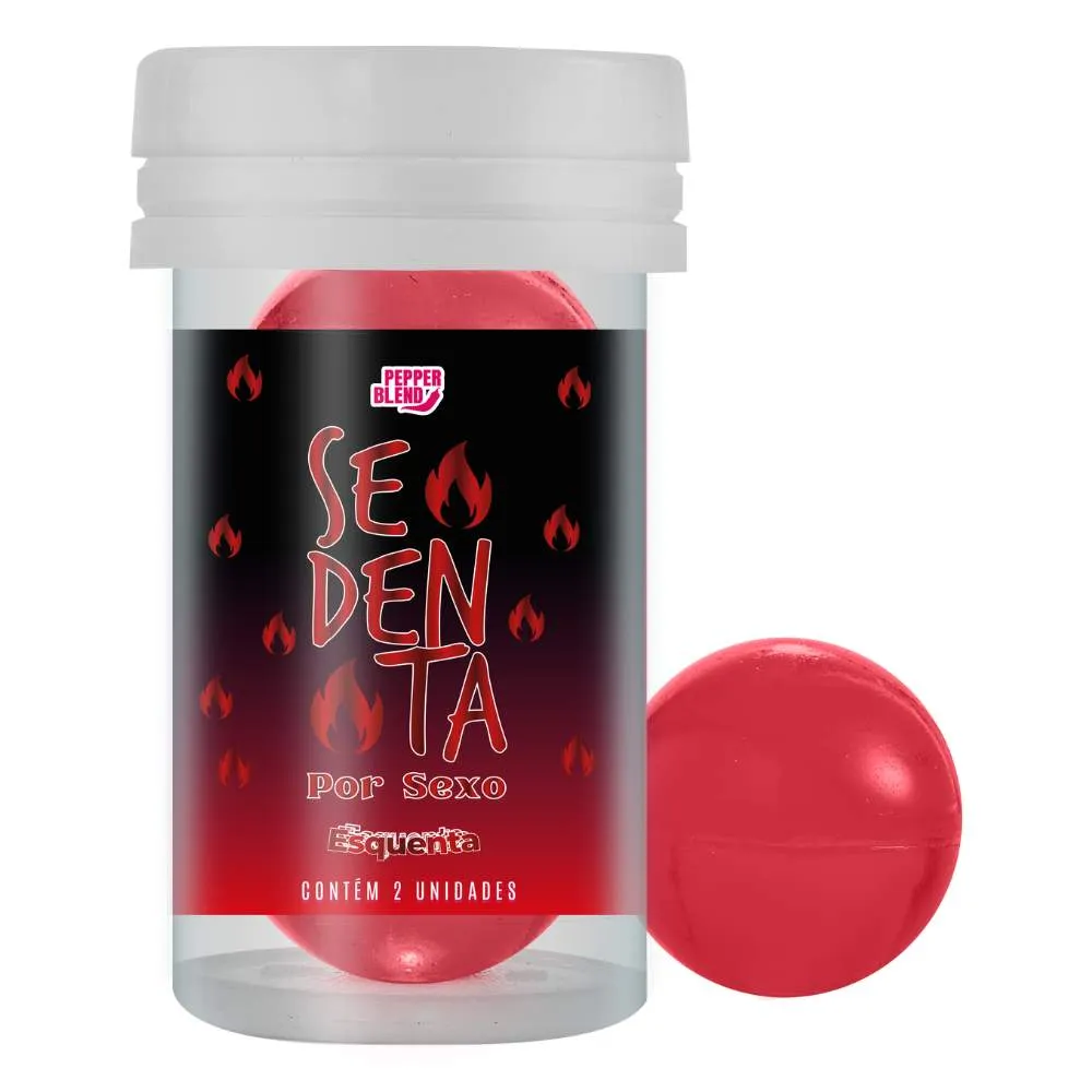 Bolinha Sedenta Por Sexo Esquenta Com 2 Unid pepper blend