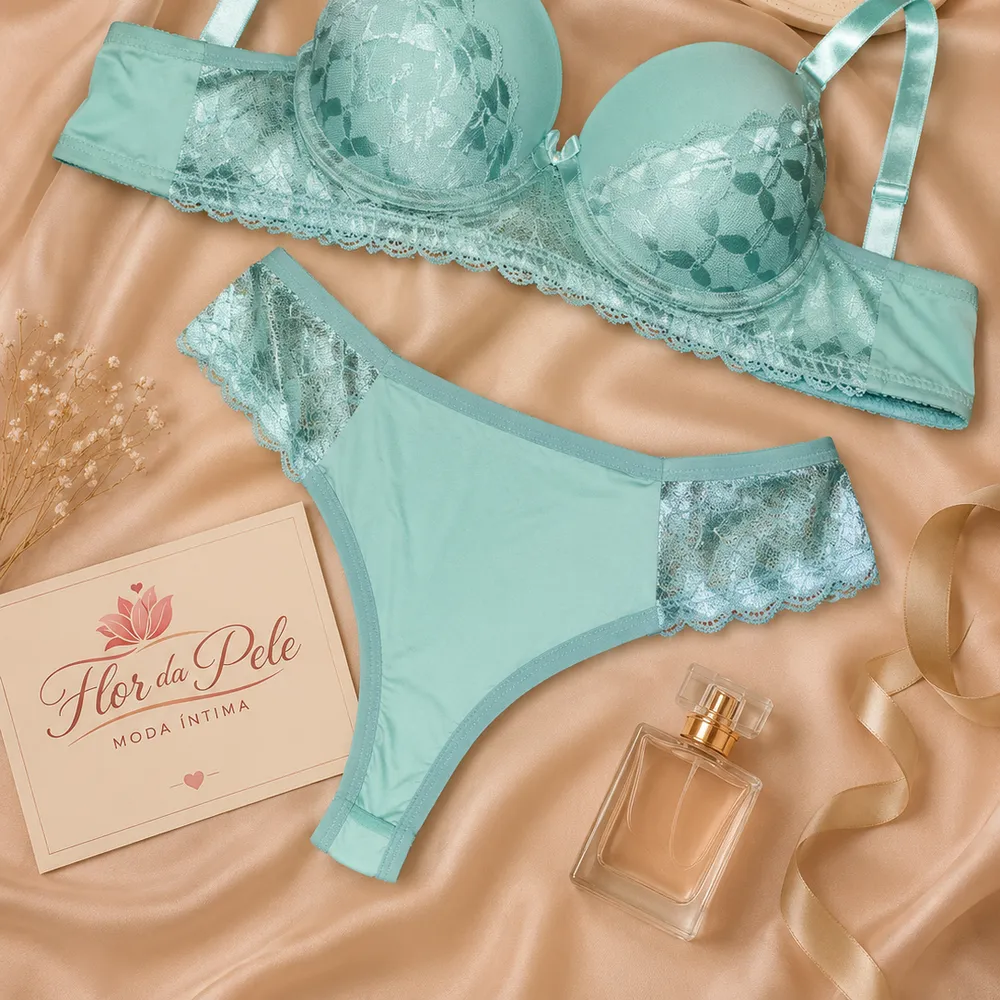 Conjunto Estilosa GG Verde Claro Ref: 3691