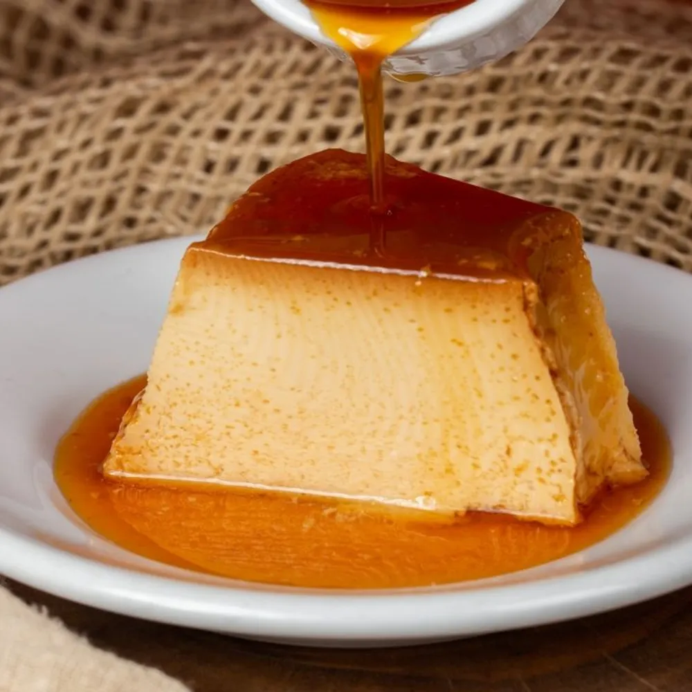 Pudim pedaço