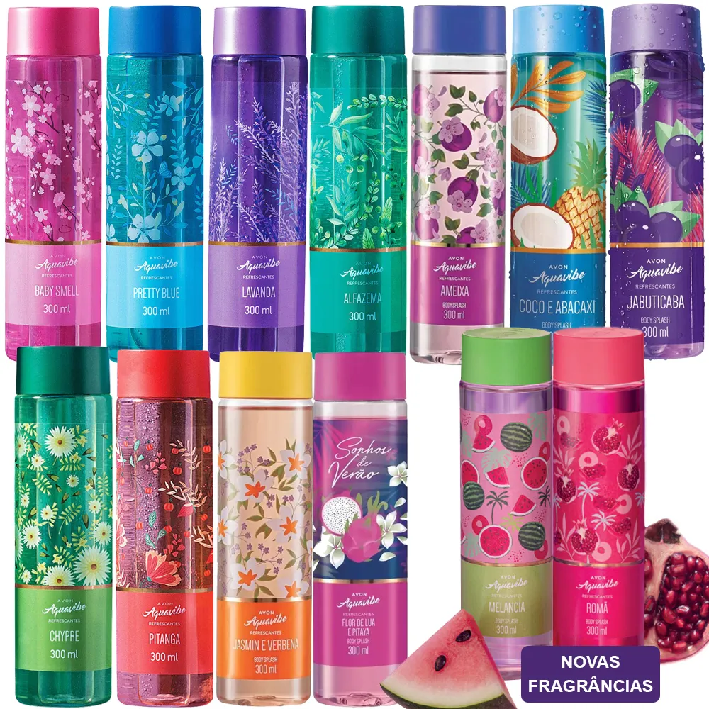 Body Splash Avon Aquavibe 300ml