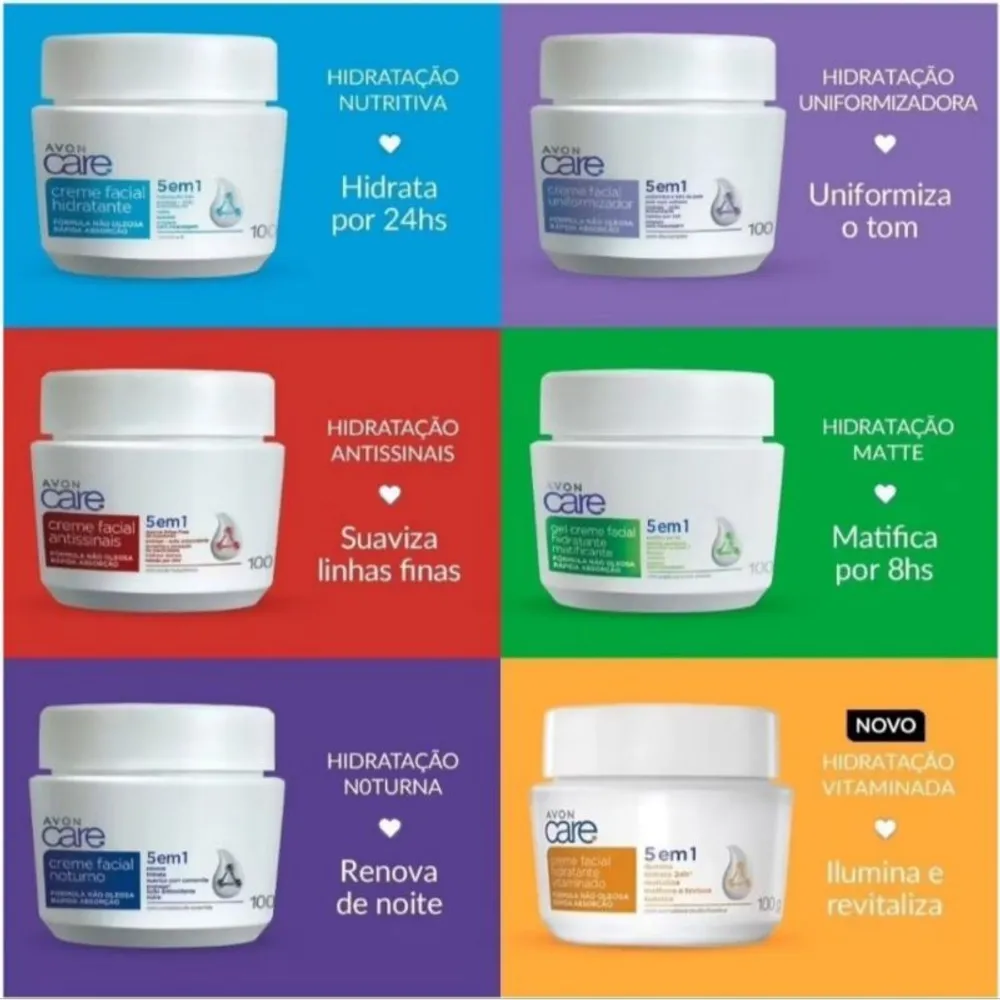 Creme Facial Care Avon 100g