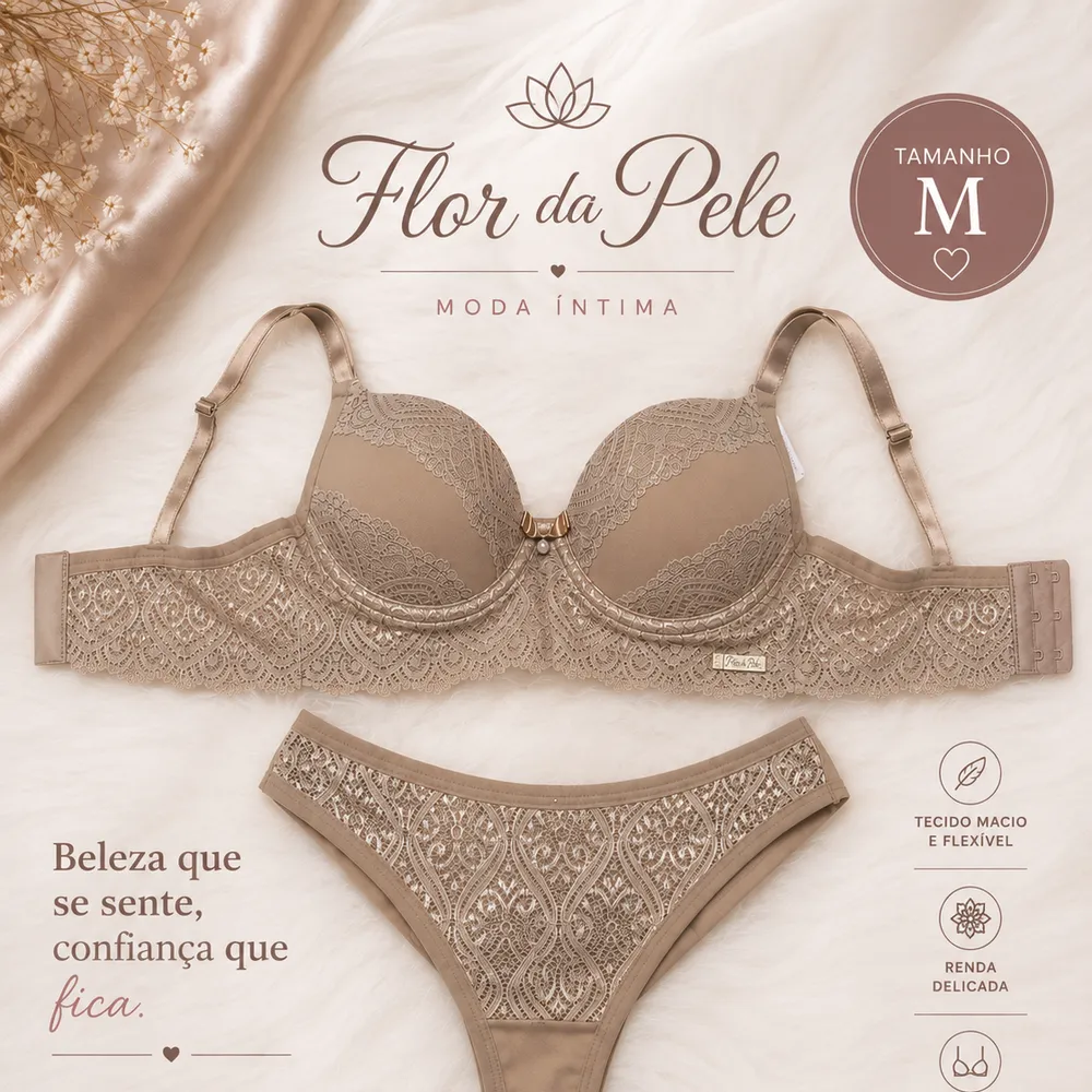 Conjunto Ester M Nude Ref: 3013