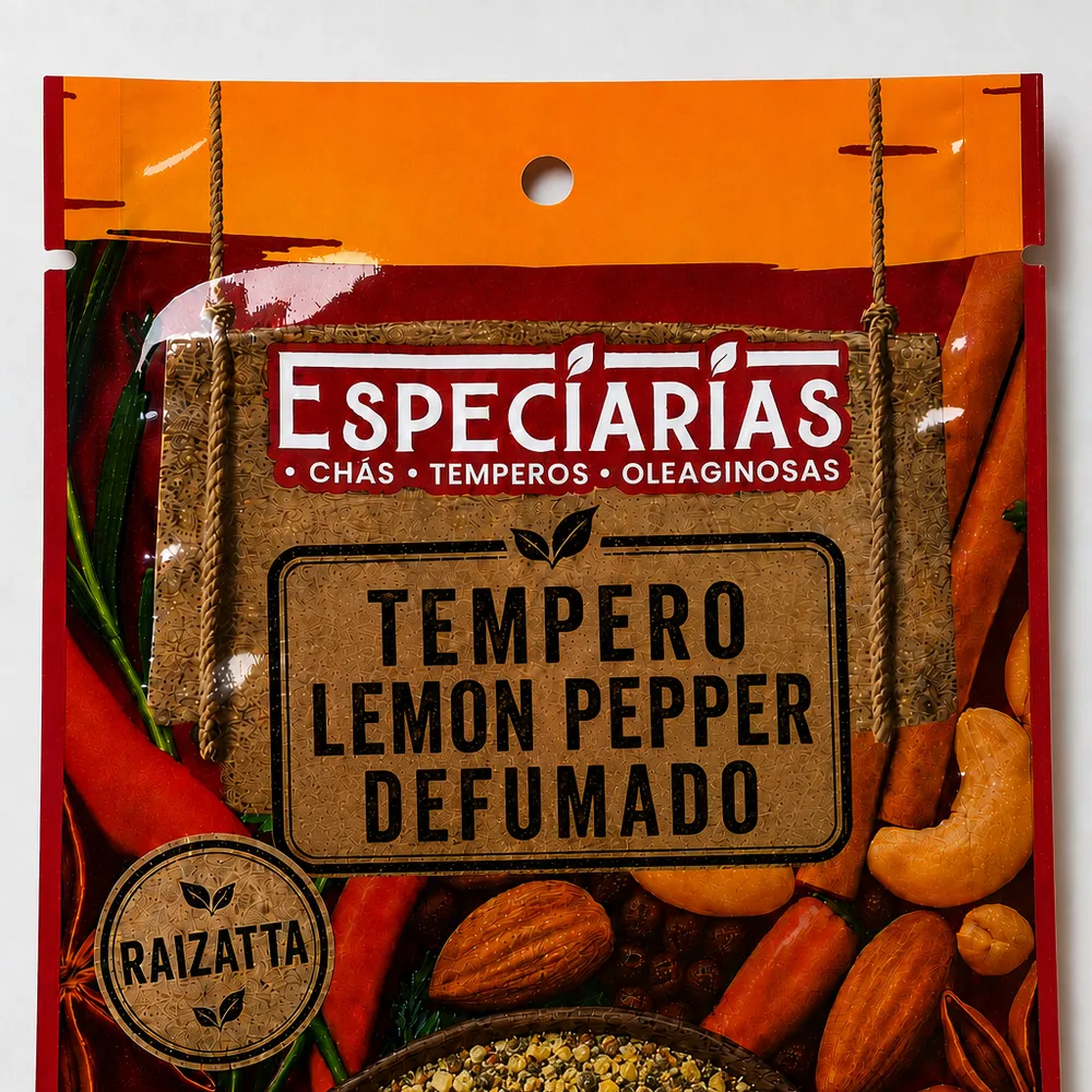 tempero lemon Pepper defumado 30 gr