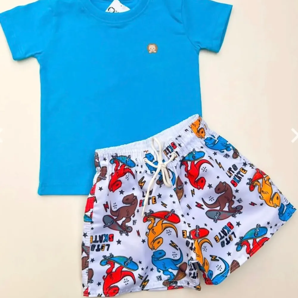 Conjunto Dino skate
