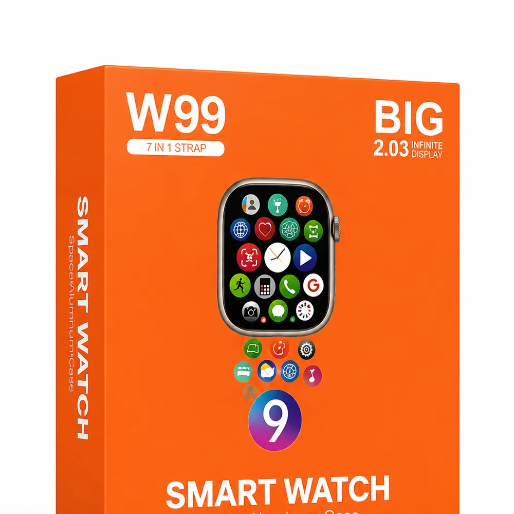 Relógio smart Watch space aluminum w99