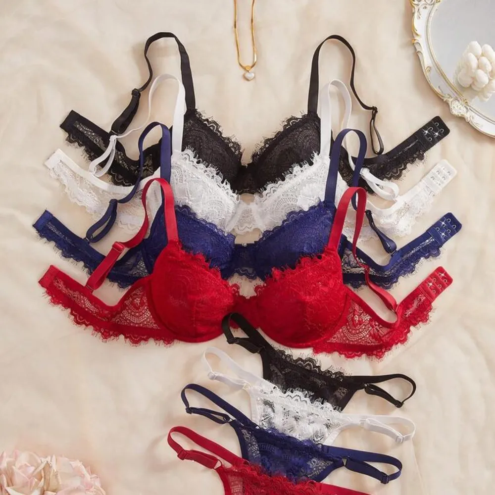 Conjunto Crystal de Renda