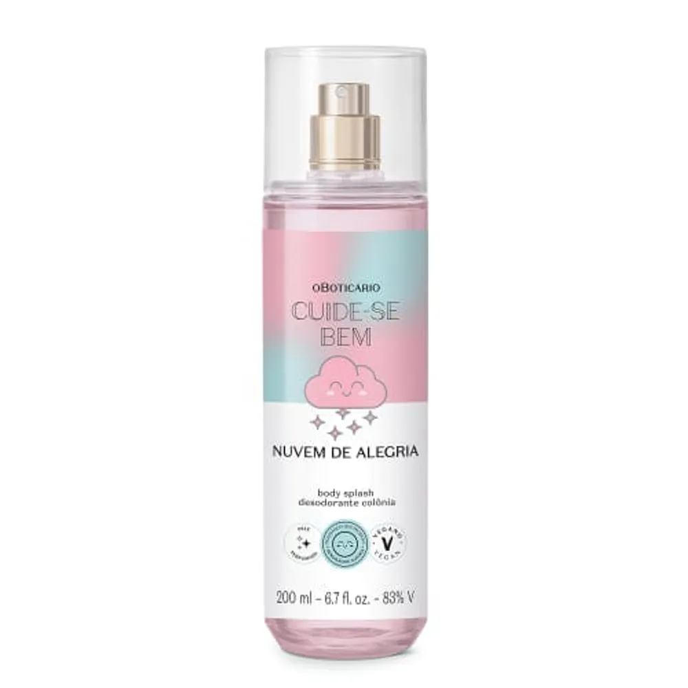 Body Splash Nuvem de Alegria 200ml