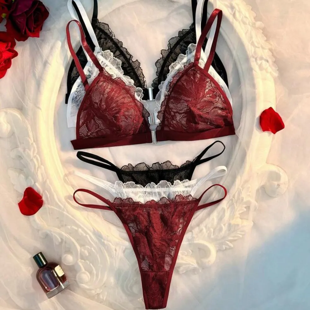 Conjunto de Lingerie Renda 