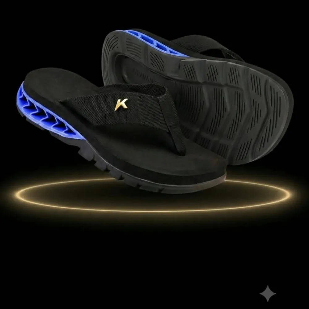 Chinelo (Azul/Preto)