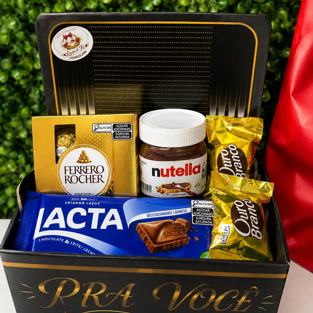 Cesta de chocolates 