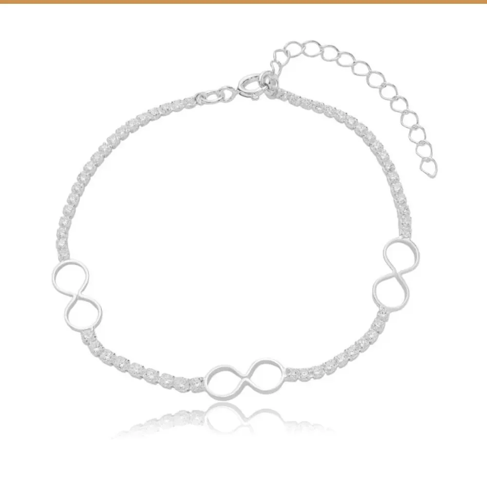 Pulseira infinito 