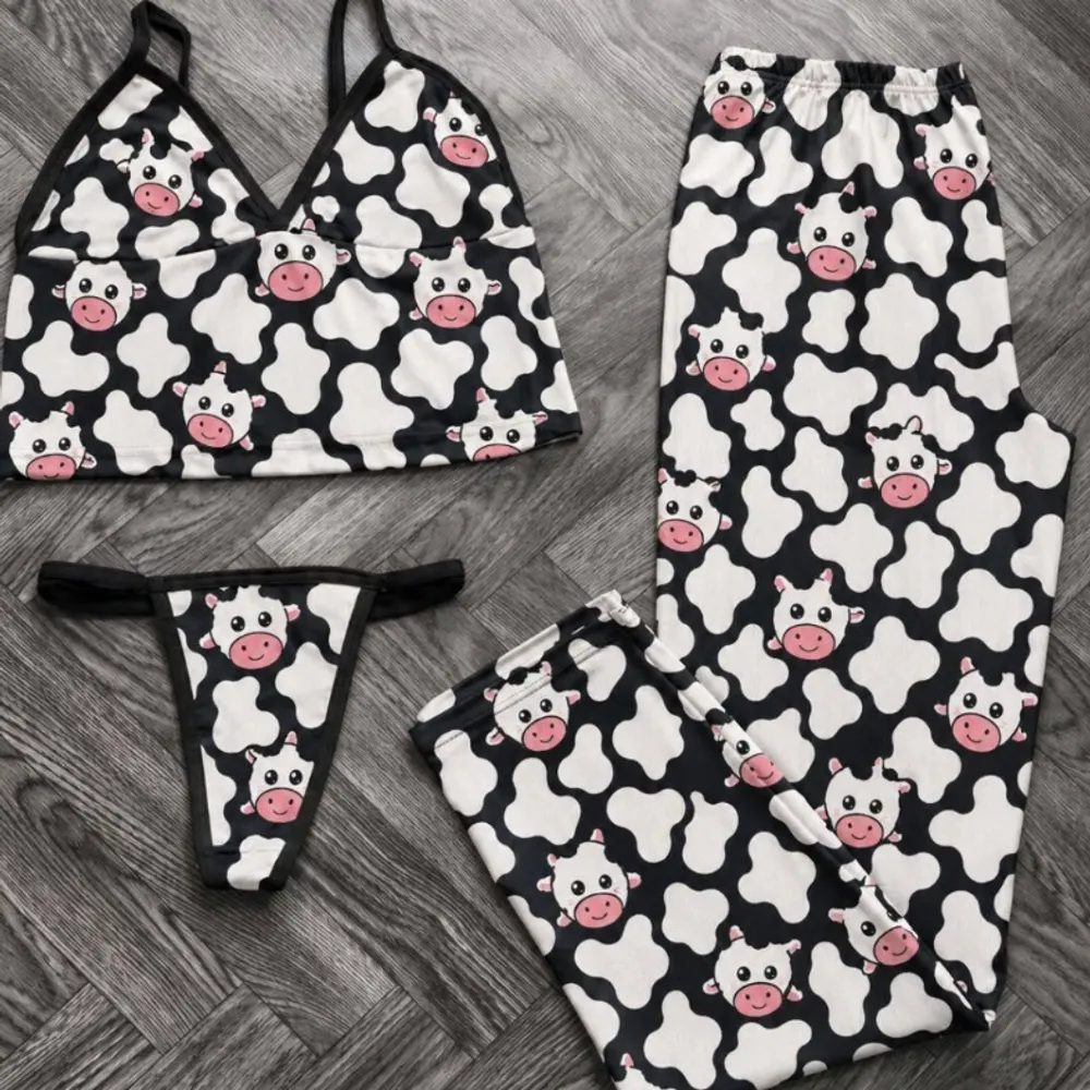 Pijama vaquinha 3 Peças 