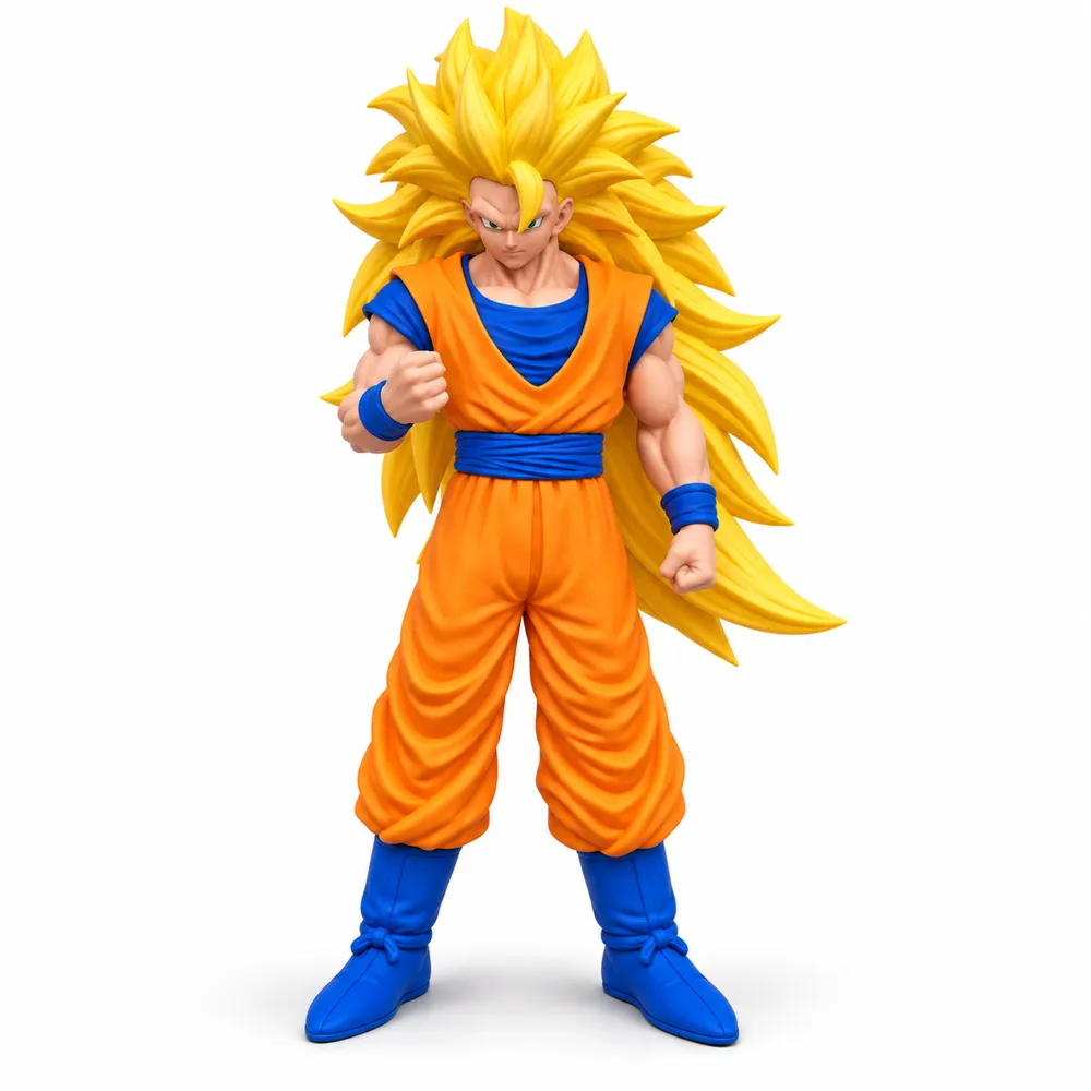 Boneco Goku Super Saiyan 3