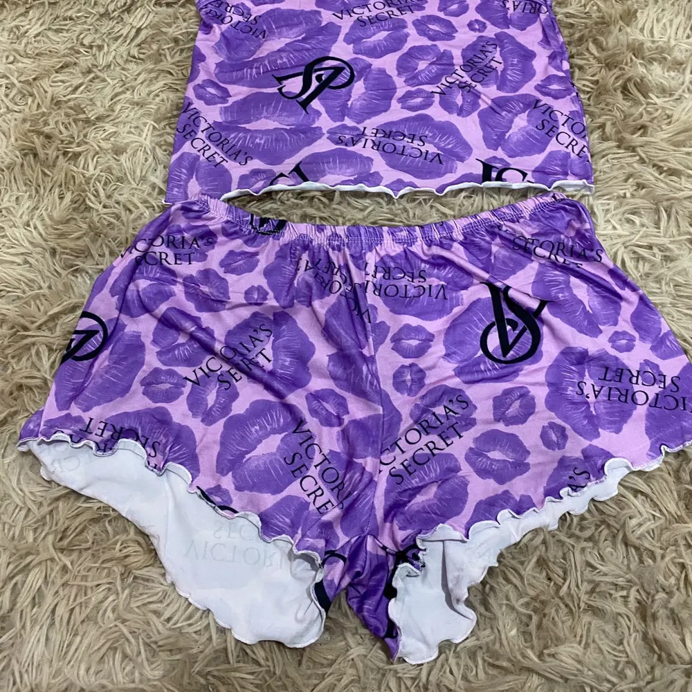 Pijama Victoria'Secret Roxo  2 Peças 