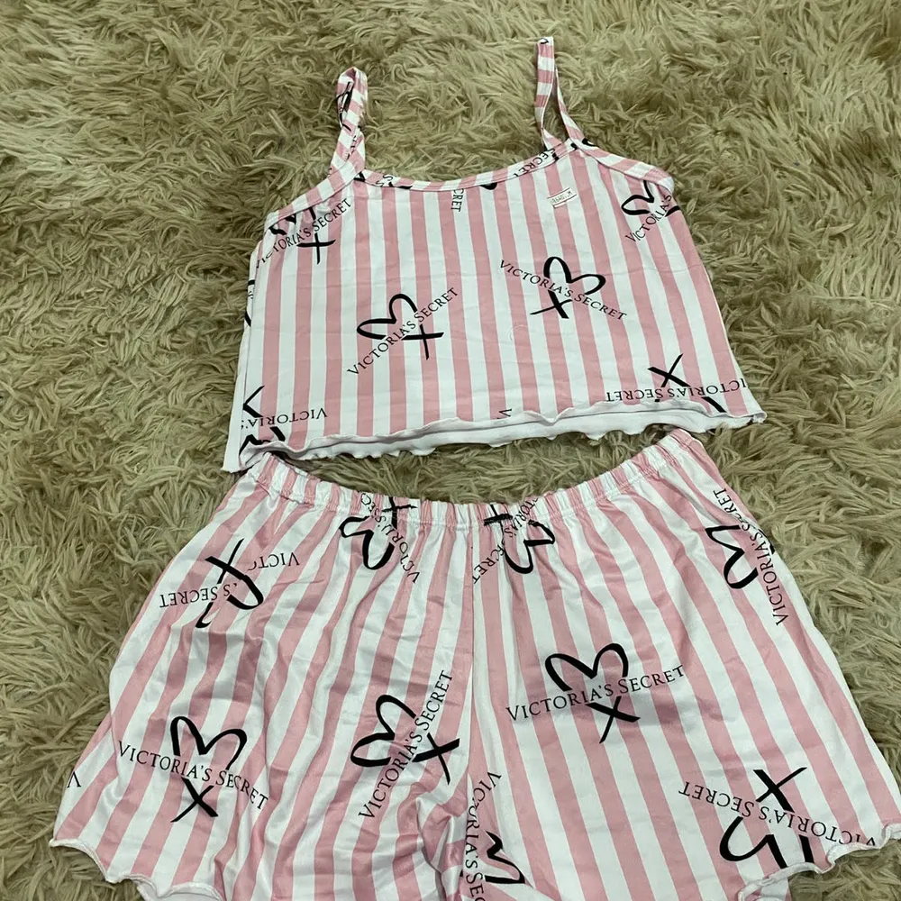 Pijama Victoria'Secret Rosa 2 Peças 