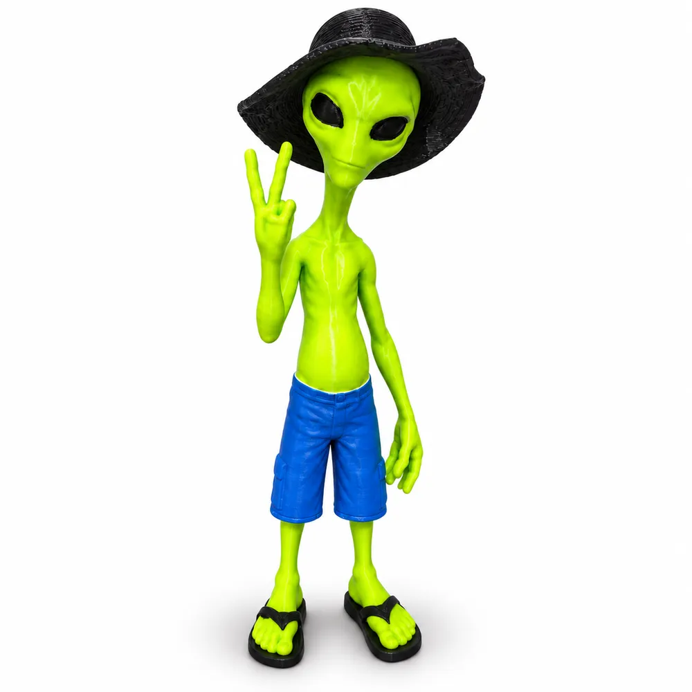 Boneco Alien Chapéu Cata Ovo