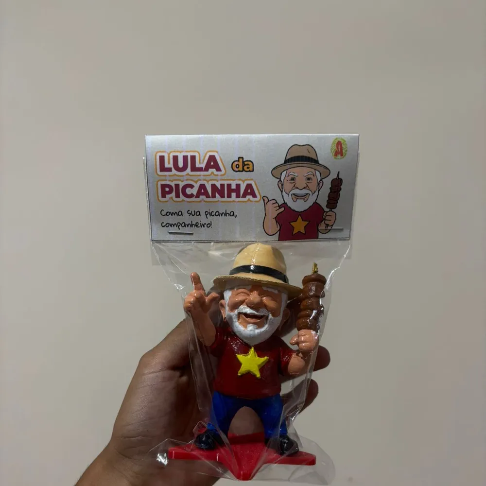 Miniatura Lula com picanha