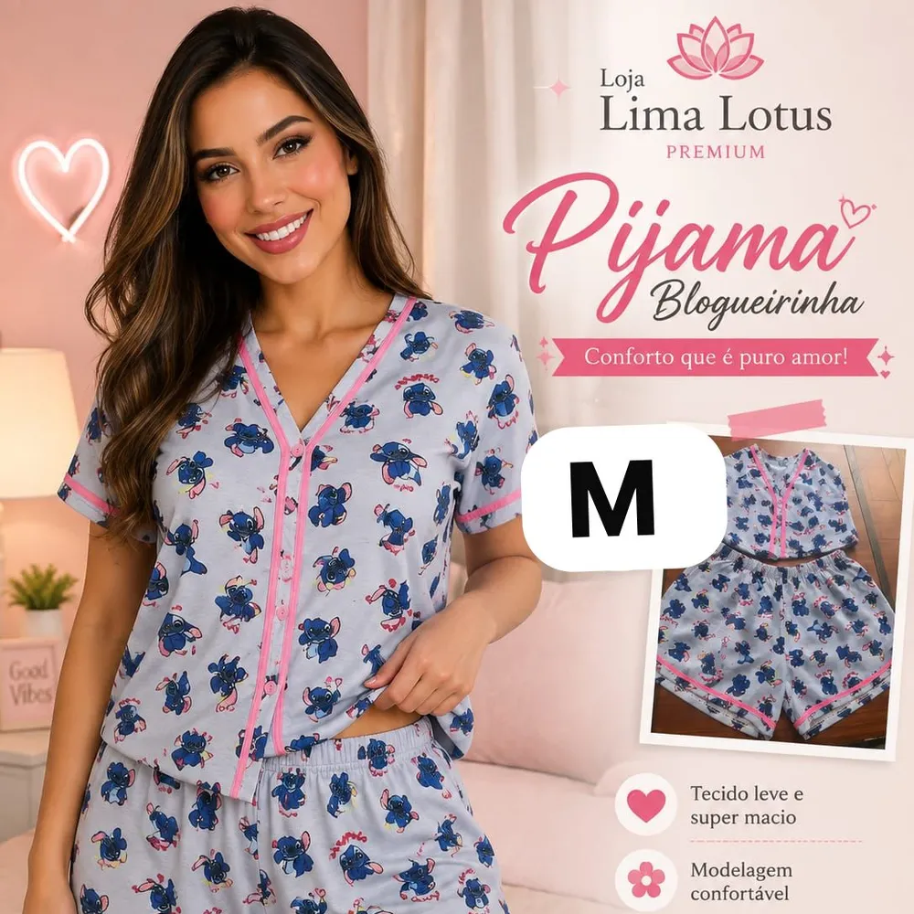 Pijama bloguerinha 
