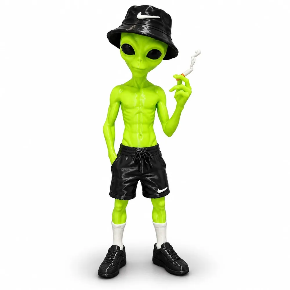 Boneco Alien No Estilo 