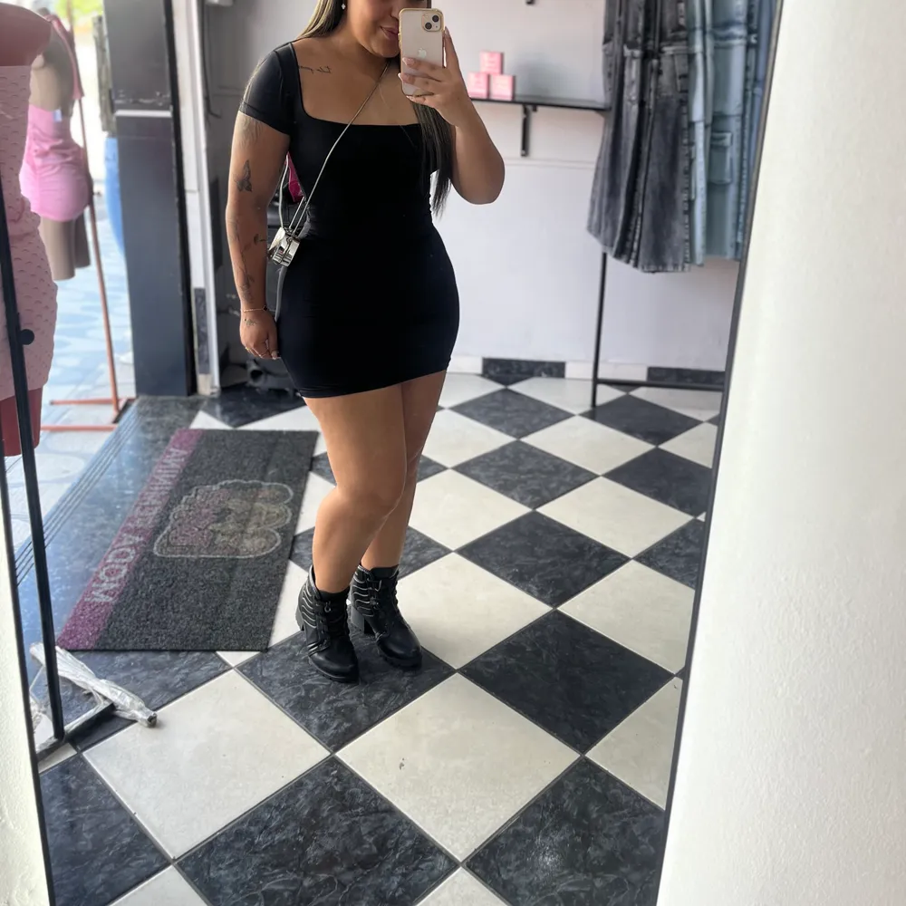 Vestido poliamida 