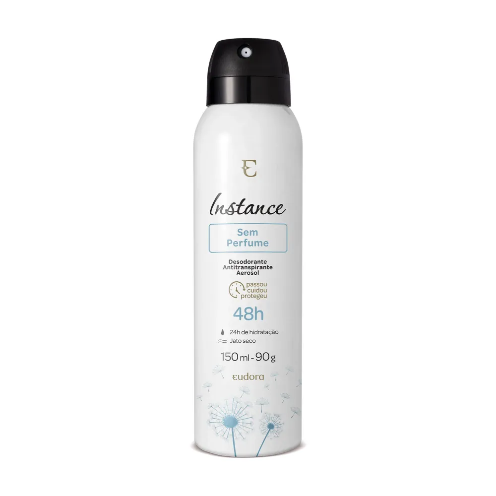  Antitranspirante Aerossol Sem Cheiro Instance 150Ml/90G