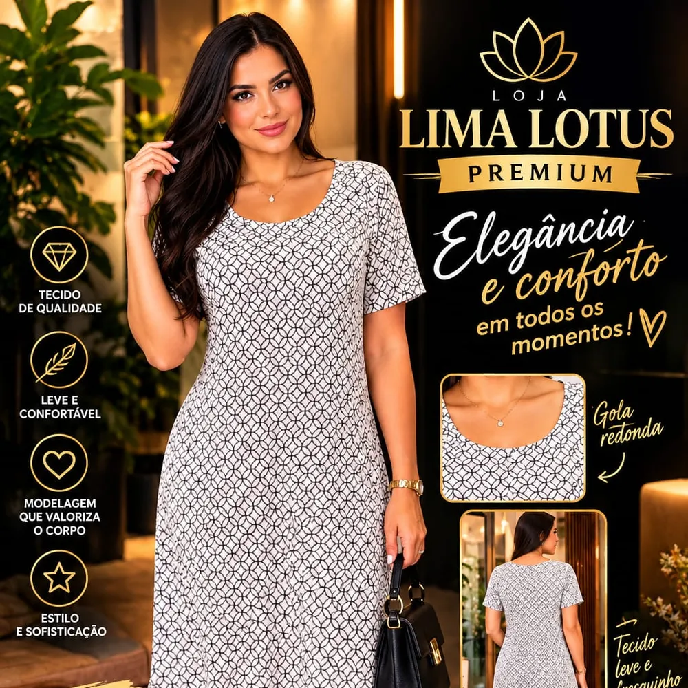 Vestido cottor colors