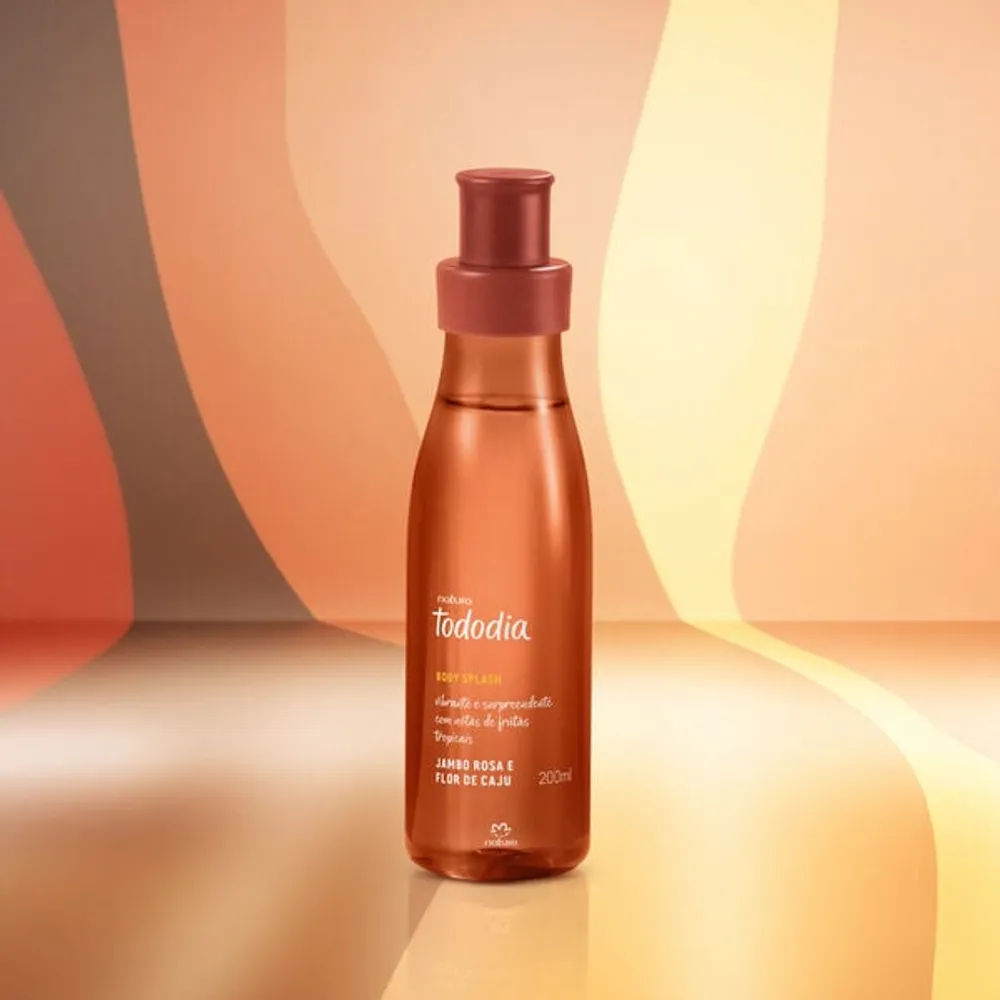 Body Splash Jambo Rosa e Flor de Caju Tododia 200 ml