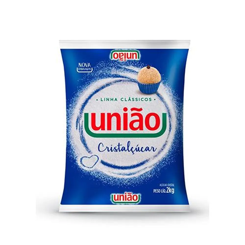 Açúcar Cristal União 2kg